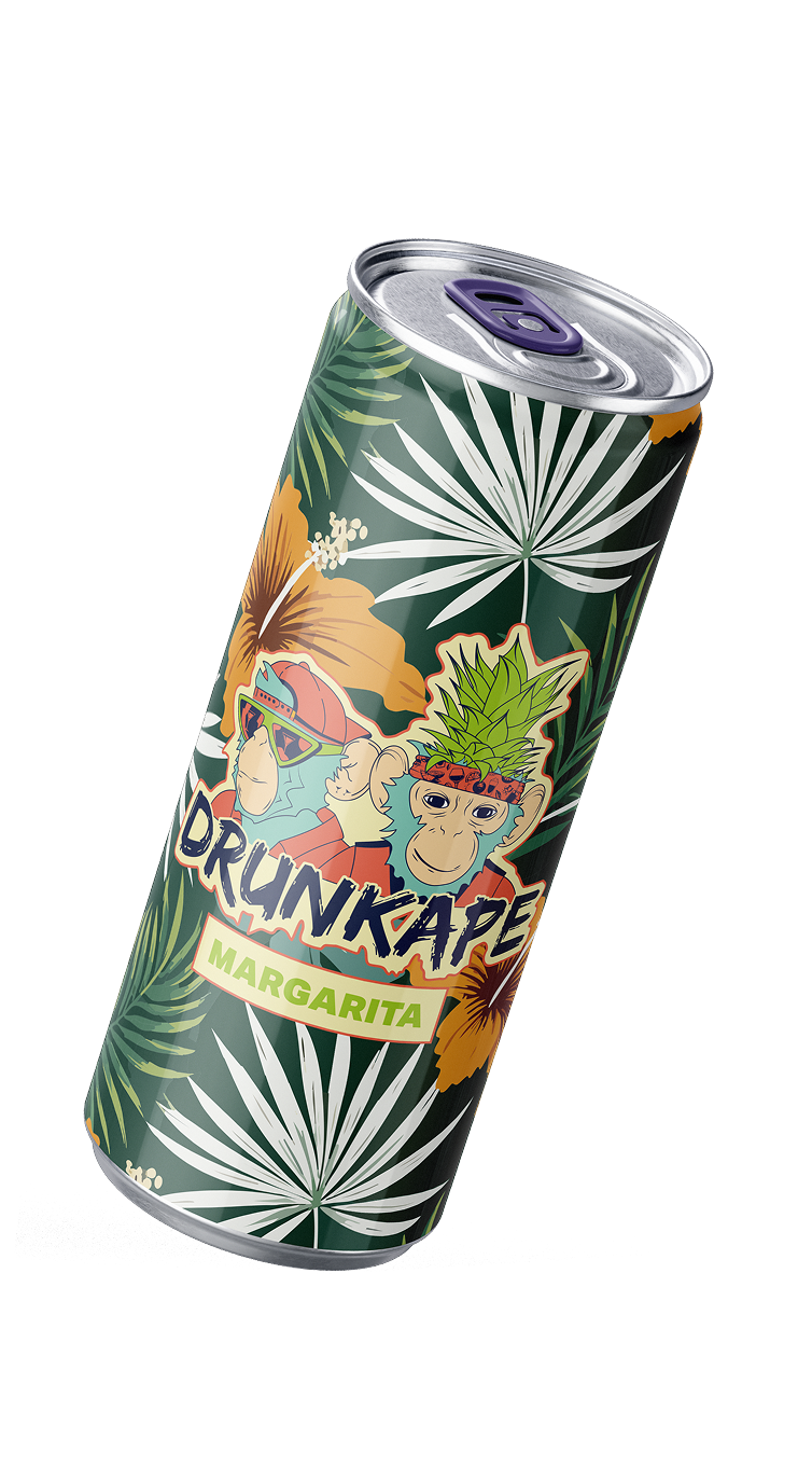 Drunk Ape cocktail can